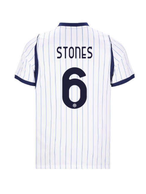 Muži Futbalové oblečenie Inter Milan John Stones #6 2026-27 Krátky Rukáv - Preč Muži Futbalové oblečenie Inter Milan John Stones #6 2026-27 Krátky Rukáv - Preč